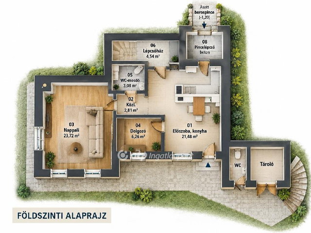 Eladó családi ház, Pannonhalmán 145 M Ft, 2+2 szobás