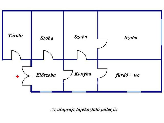 Eladó családi ház, Kunszentmártonban 12.999 M Ft, 1+2 szobás