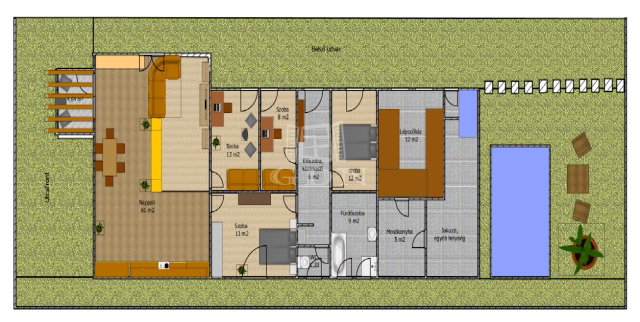 Eladó családi ház, Vecsésen 145 M Ft, 2+2 szobás