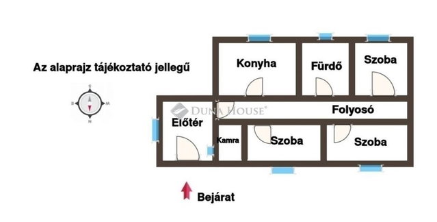Eladó családi ház, Hódmezővásárhelyen 35.9 M Ft, 3 szobás