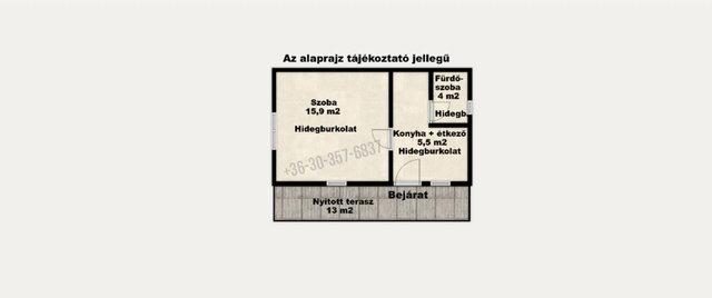 Eladó nyaraló, Domaszéken 24.4 M Ft, 1 szobás