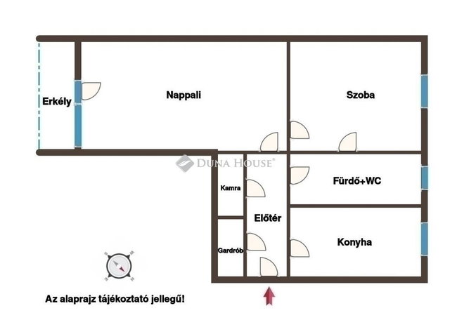 Eladó téglalakás, Budapesten, XX. kerületben 51.9 M Ft, 2 szobás