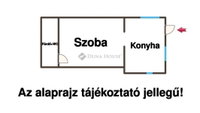 Eladó téglalakás, Pécelen 20 M Ft, 1 szobás