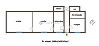 Eladó családi ház, Magyarszéken 21.5 M Ft, 2 szobás