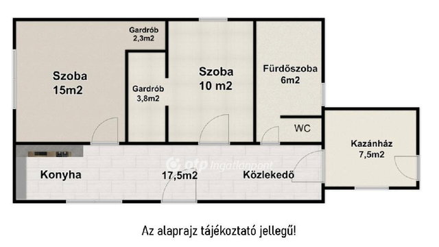 Eladó családi ház, Nádudvaron 37.5 M Ft, 2 szobás