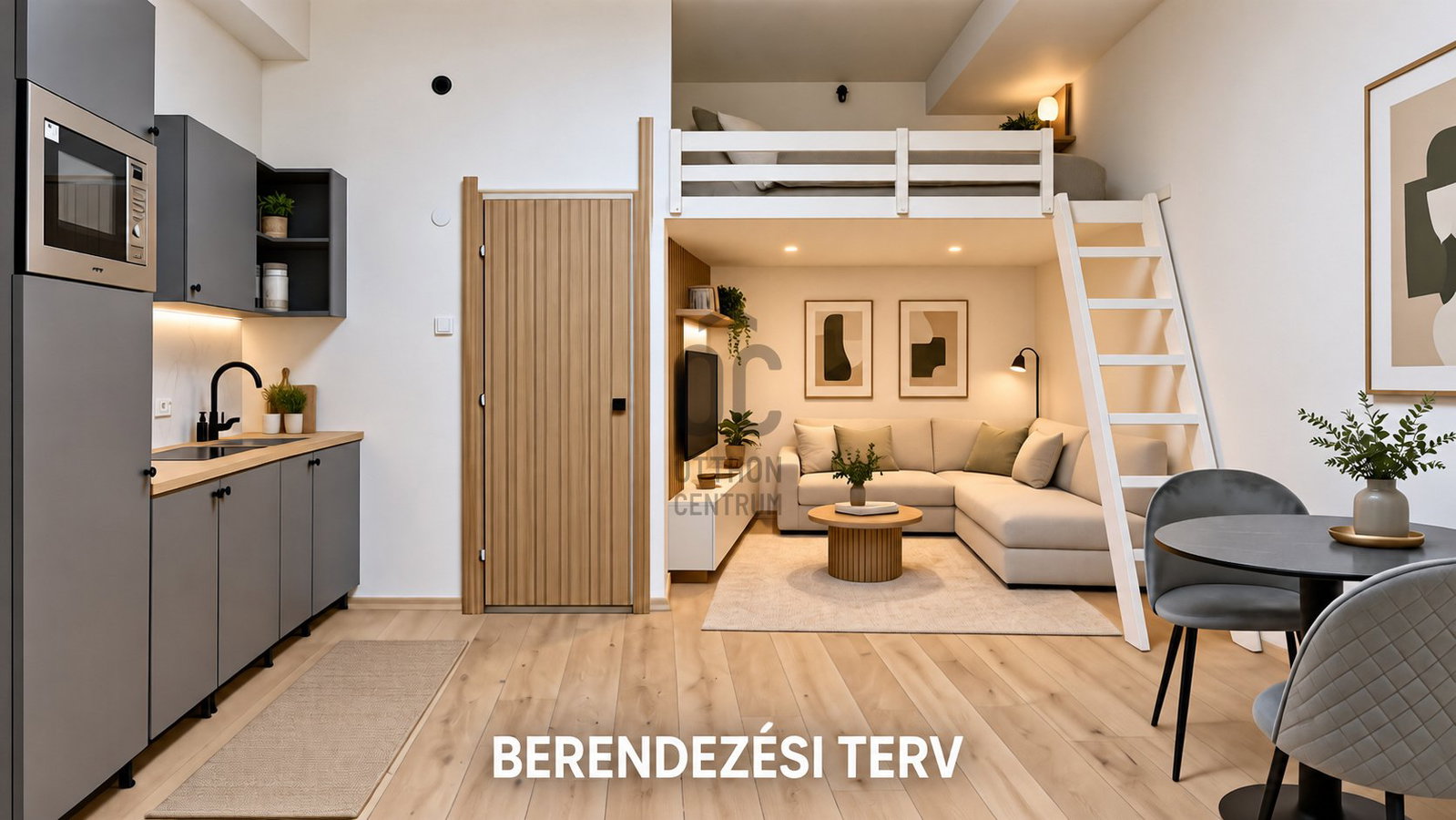 1 hálószoba · 21 m² · 44.800.000 Ft