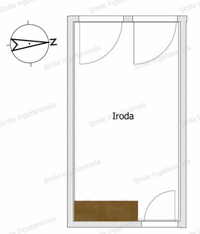 Kiadó iroda, Nyíregyházán 35 E Ft / hó, 1 szobás