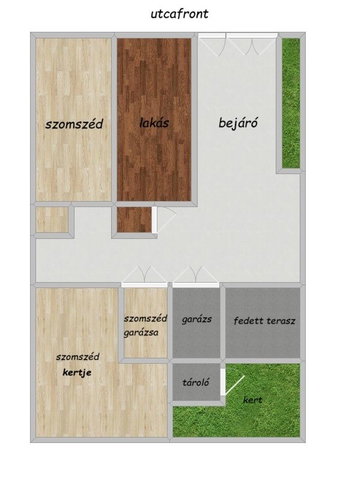 Eladó sorház, Algyőn, Bartók Béla utcában 60 M Ft, 3 szobás
