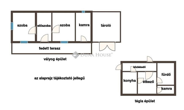 Eladó családi ház, Kókán 20 M Ft, 2 szobás