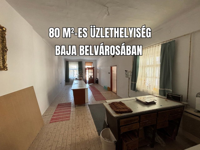 Eladó üzlethelyiség, Baján 32 M Ft / költözzbe.hu