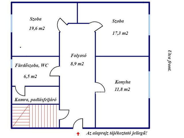 Eladó ikerház, Salgótarjánban 8.5 M Ft, 2 szobás
