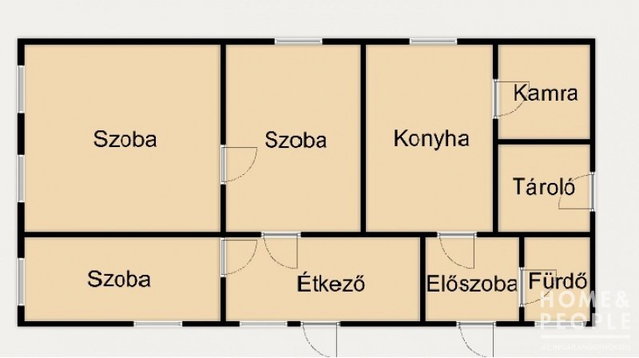 Eladó családi ház, Makón 19 M Ft, 3 szobás