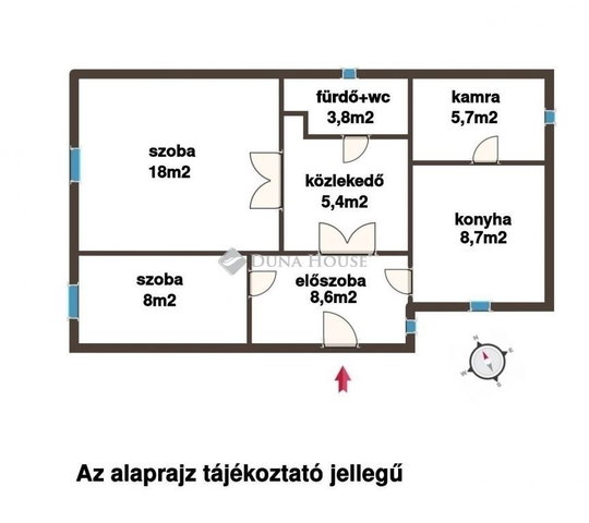 Eladó családi ház, Zsámbokon 30 M Ft, 2 szobás