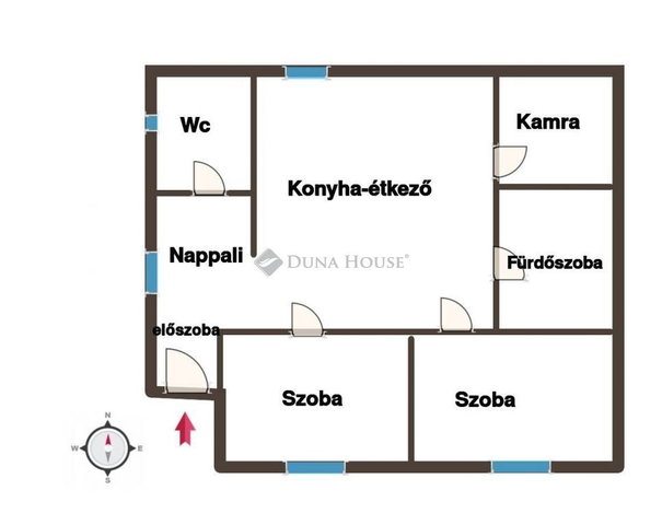 Eladó családi ház, Szabadszálláson 32.8 M Ft, 3 szobás
