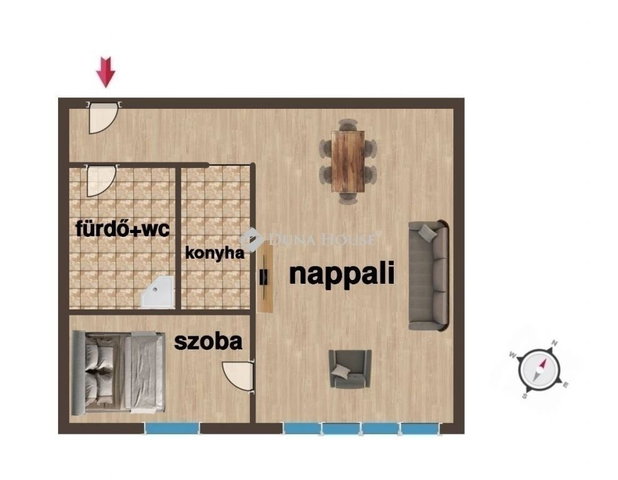 Eladó panellakás, Budapesten, XIV. kerületben 59.5 M Ft, 2 szobás