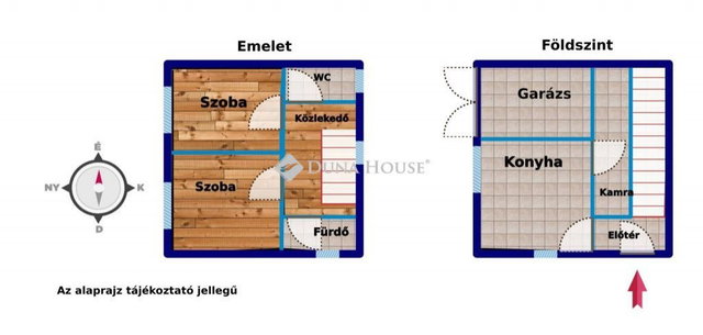 Eladó sorház, Balatonfüreden 90 M Ft, 2 szobás
