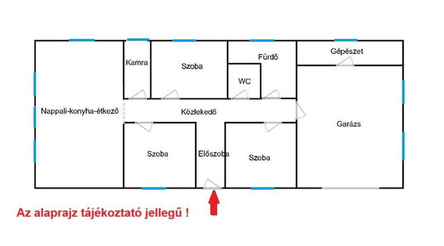 Eladó családi ház, Ráckevén 72.9 M Ft, 4 szobás