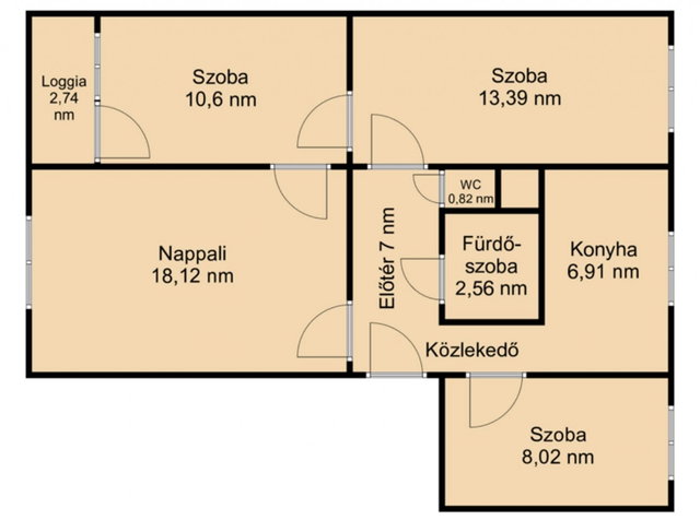 Eladó panellakás, Budapesten, XV. kerületben 62 M Ft, 2+2 szobás