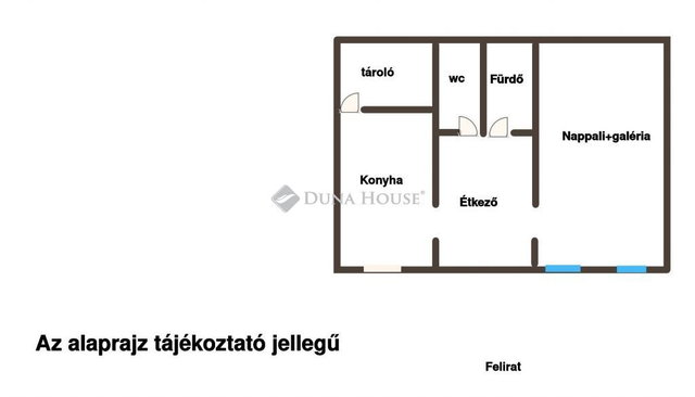 Eladó téglalakás, Budapesten, VI. kerületben 74.5 M Ft, 1 szobás