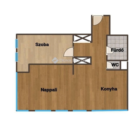 Eladó panellakás, Veszprémben 53.5 M Ft, 2 szobás