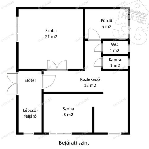 Eladó családi ház, Szedresen 33.45 M Ft, 3+2 szobás