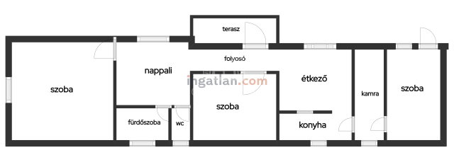 Eladó családi ház, Csömödéren 28 M Ft, 4 szobás