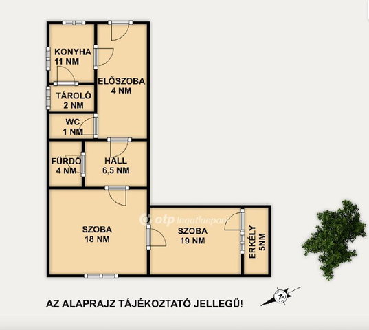 Eladó téglalakás, Budapesten, II. kerületben 99.2 M Ft, 2 szobás