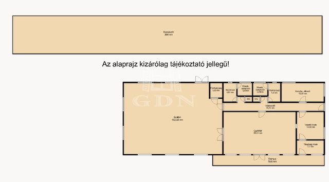 Eladó ipari ingatlan, Turán 190 M Ft / költözzbe.hu
