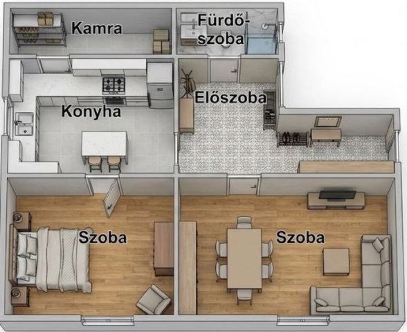 Eladó családi ház, Monostorpályin 17.999 M Ft, 2 szobás