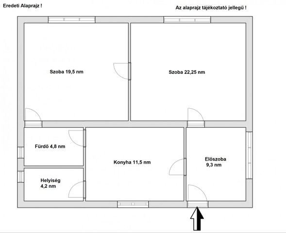 Eladó családi ház, Zalaegerszegen 27.5 M Ft, 2 szobás