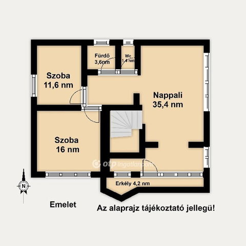 Eladó téglalakás, Szentendrén 129.9 M Ft, 3 szobás