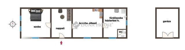 Eladó mezogazdasagi ingatlan, Lajosmizsén 120 M Ft, 2 szobás