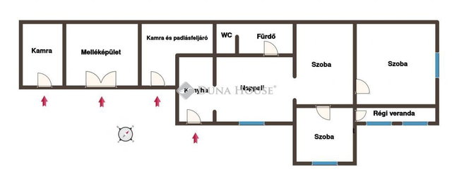 Eladó családi ház, Alapon 20.9 M Ft, 4 szobás