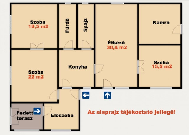 Eladó családi ház, Csikérián 18.9 M Ft, 3 szobás