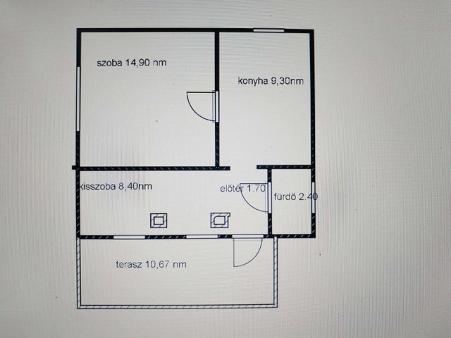 Eladó családi ház, Versegen 28.5 M Ft, 1+1 szobás