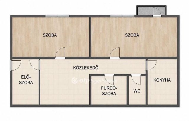 Eladó panellakás, Debrecenben 52 M Ft, 2 szobás
