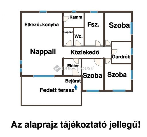 Eladó családi ház, Dunaharasztin 185 M Ft, 7 szobás
