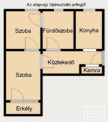 Eladó téglalakás, Makón 45 M Ft, 2 szobás