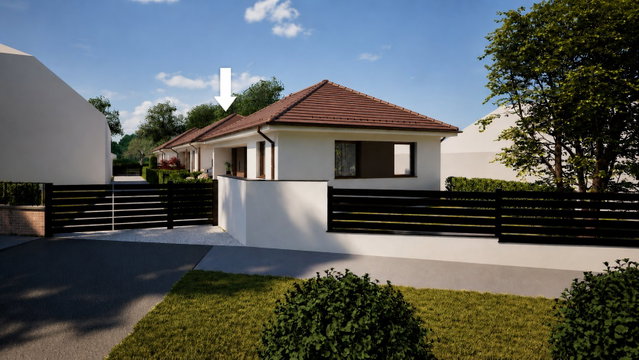 Eladó ikerház, Szombathelyen 71 M Ft, 3 szobás