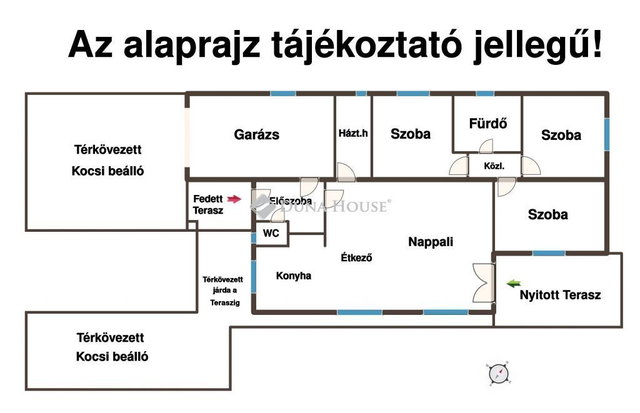 Eladó családi ház, Érden 209.9 M Ft, 4 szobás