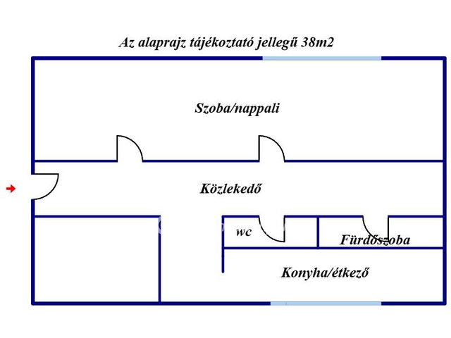 Eladó panellakás, Miskolcon 25.8 M Ft, 1 szobás