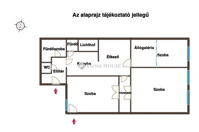 Eladó téglalakás, Budapesten, VII. kerületben 96 M Ft, 3 szobás