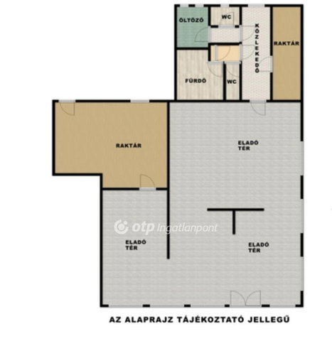 Kiadó üzlethelyiség, Nyíregyházán 390 E Ft / hó