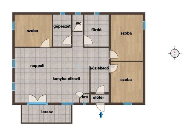 Eladó családi ház, Kecskeméten 106.5 M Ft, 4 szobás