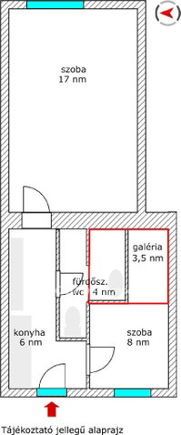Eladó téglalakás, Budapesten, XIII. kerületben 37.9 M Ft
