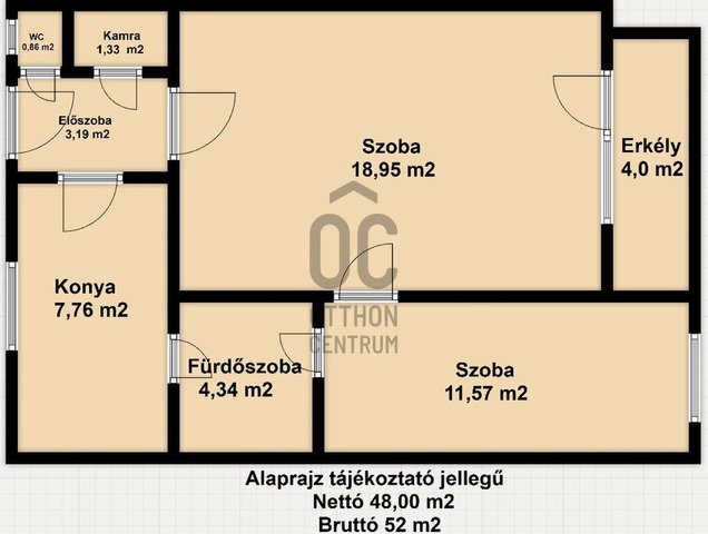 Eladó téglalakás, Budapesten, XIII. kerületben 71.3 M Ft