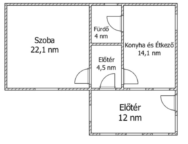 Eladó családi ház, Úrkúton 7.9 M Ft, 1 szobás