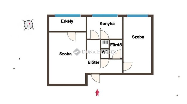 Eladó téglalakás, Zsámbékon 58 M Ft, 2 szobás