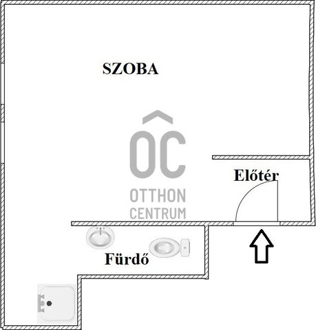 Eladó téglalakás, Pécsett 24.99 M Ft, 1 szobás