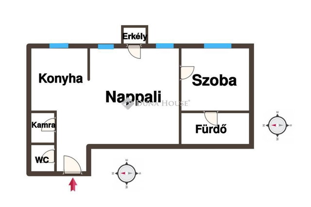 Eladó téglalakás, Kiskunfélegyházán 41 M Ft, 2 szobás